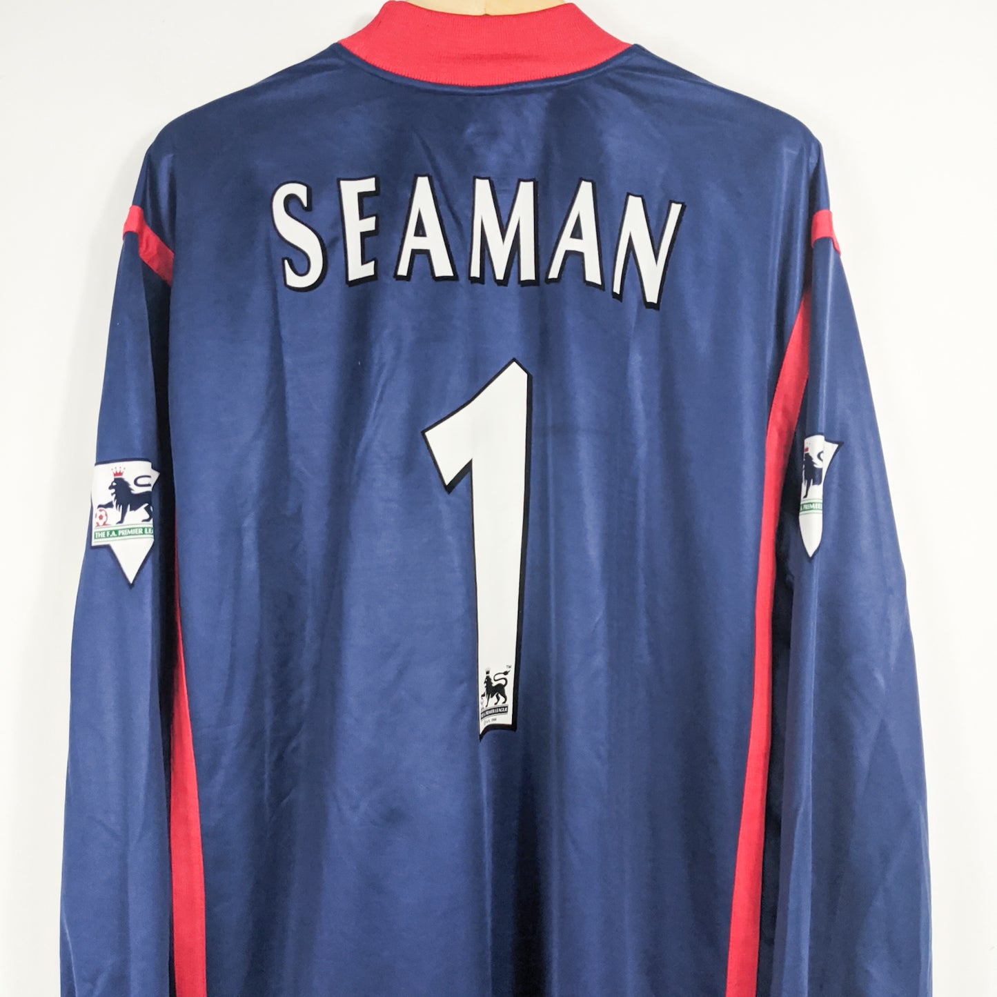 Authentic Arsenal 1998/99 GK - David Seaman #1 Size XL (Long Sleeve)