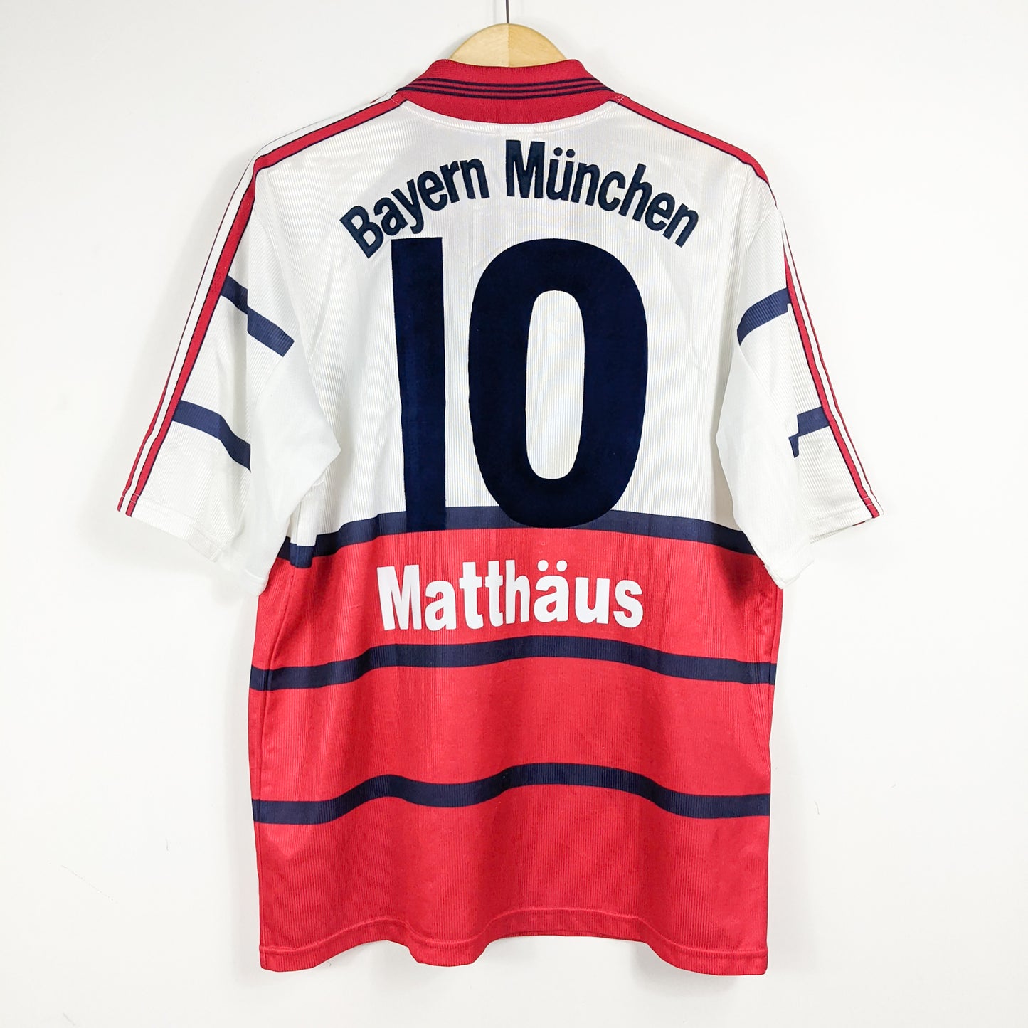 Authentic Bayern Munchen 1998/00 Away - Matthaus #10 Size L