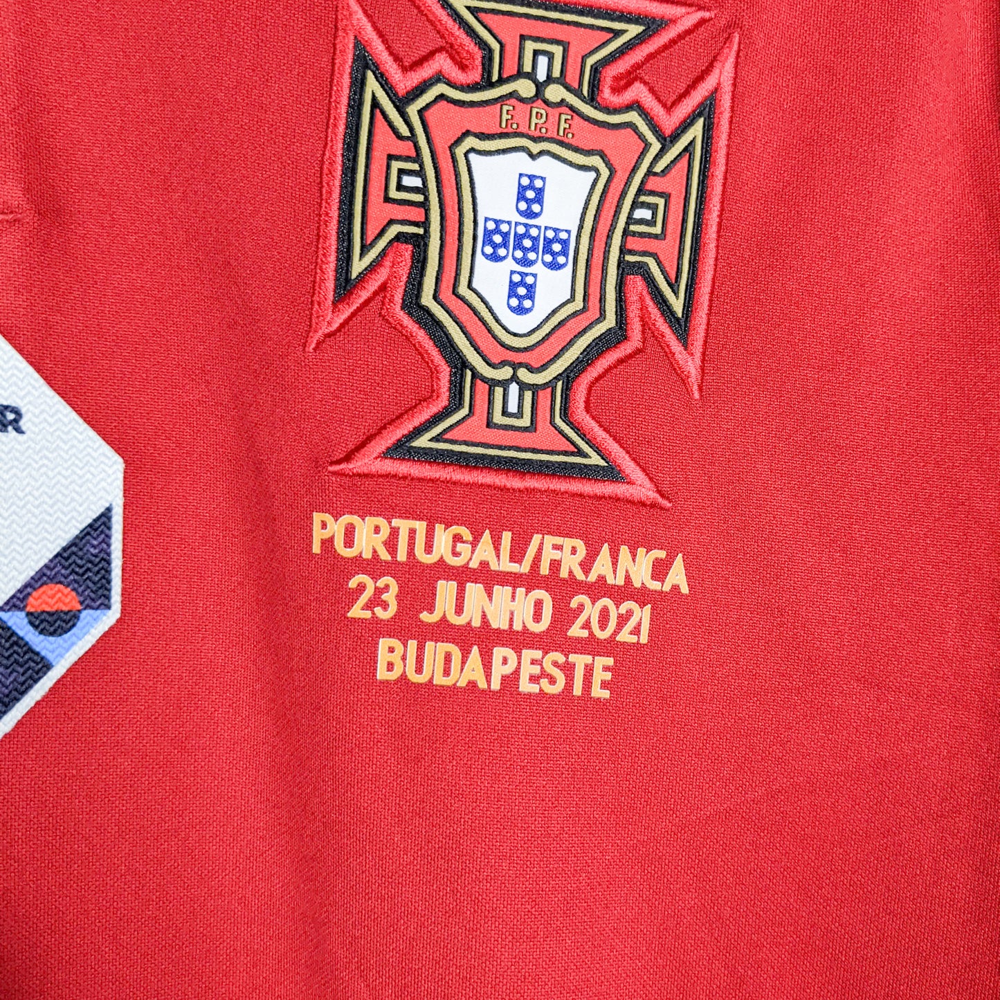 Authentic Portugal 2021 Home - Cristiano Ronaldo #7 Size M (Mdt)