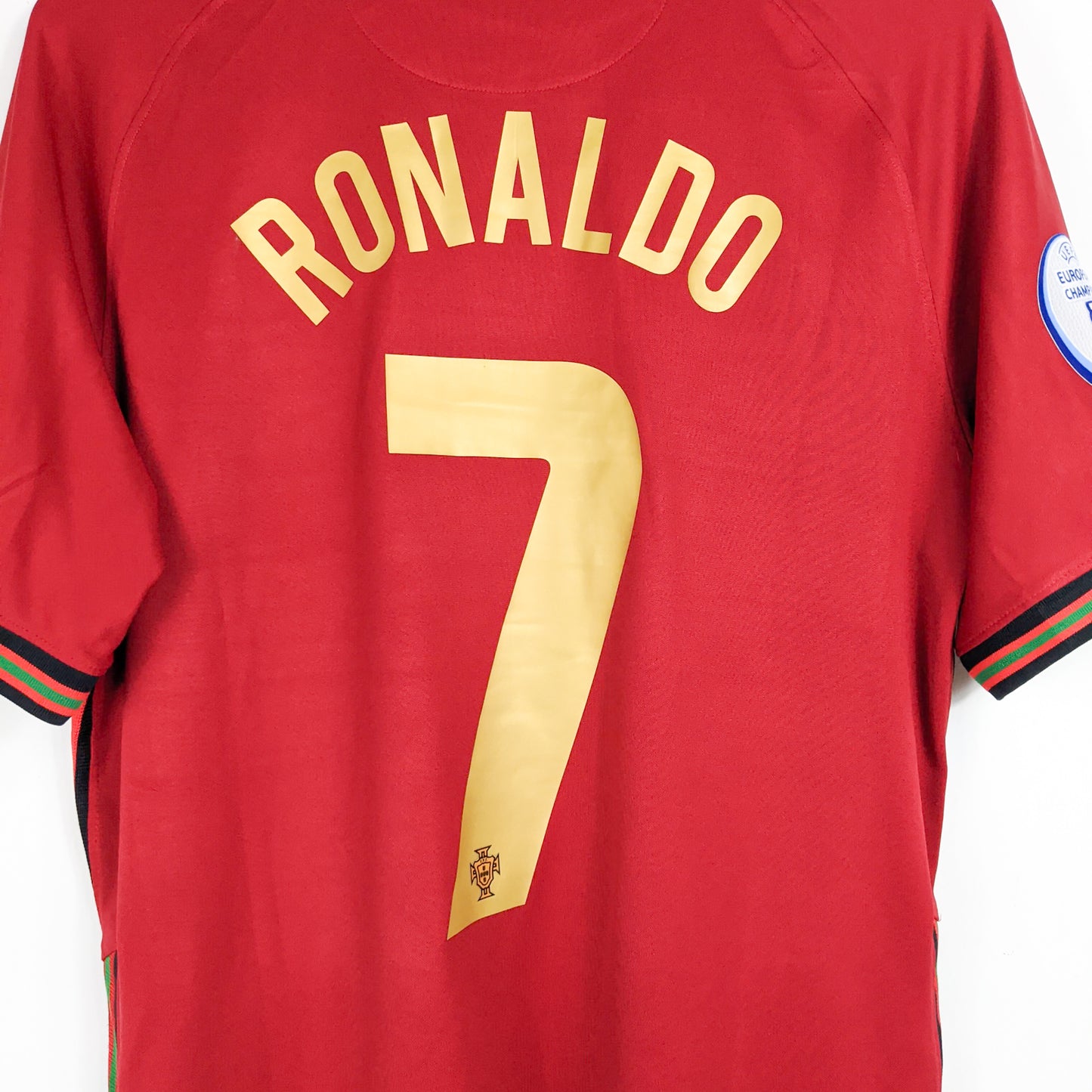 Authentic Portugal 2021 Home - Cristiano Ronaldo #7 Size M (Mdt)