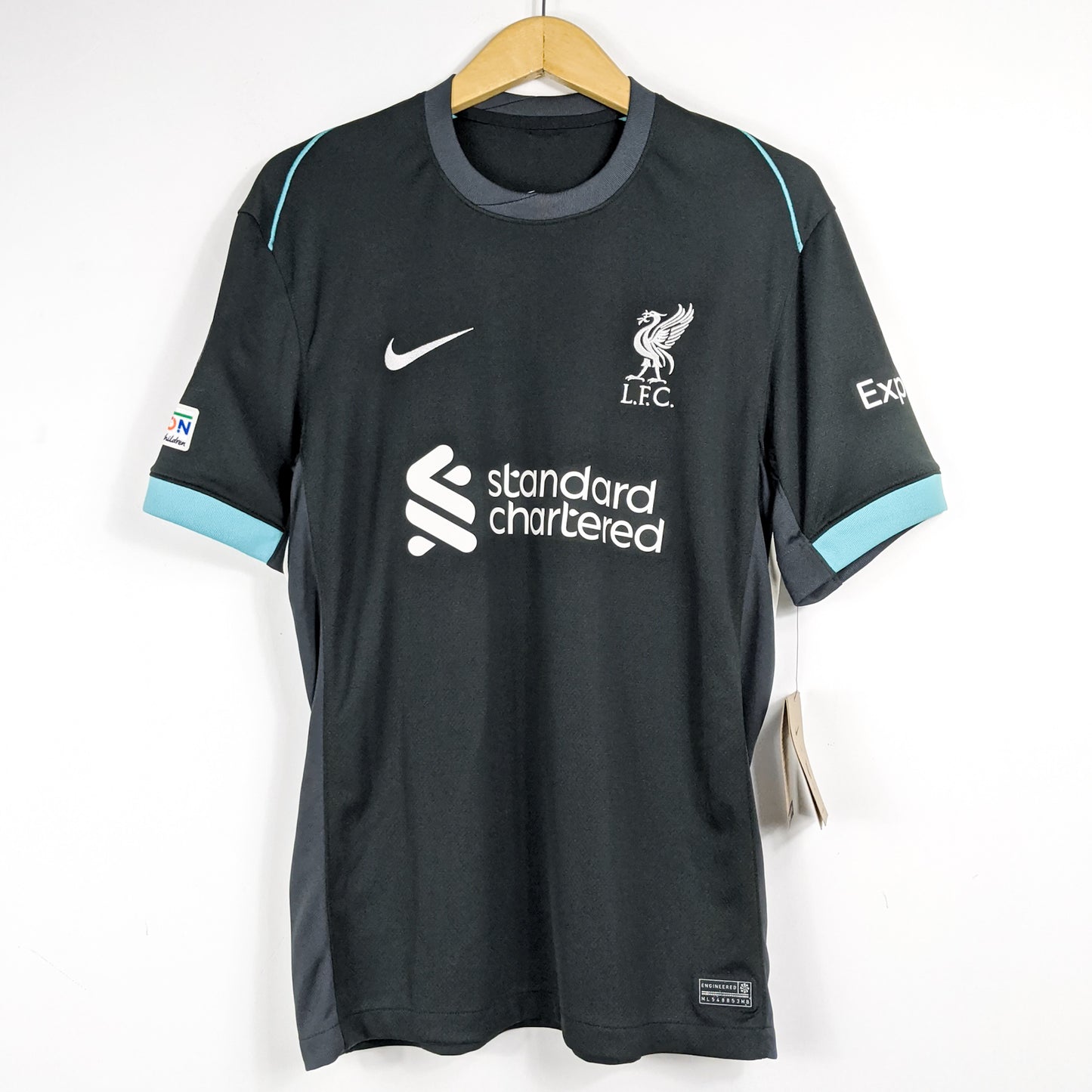 Authentic Liverpool 2024/25 Away - Mo Salah #11 Size M (Bnwt)