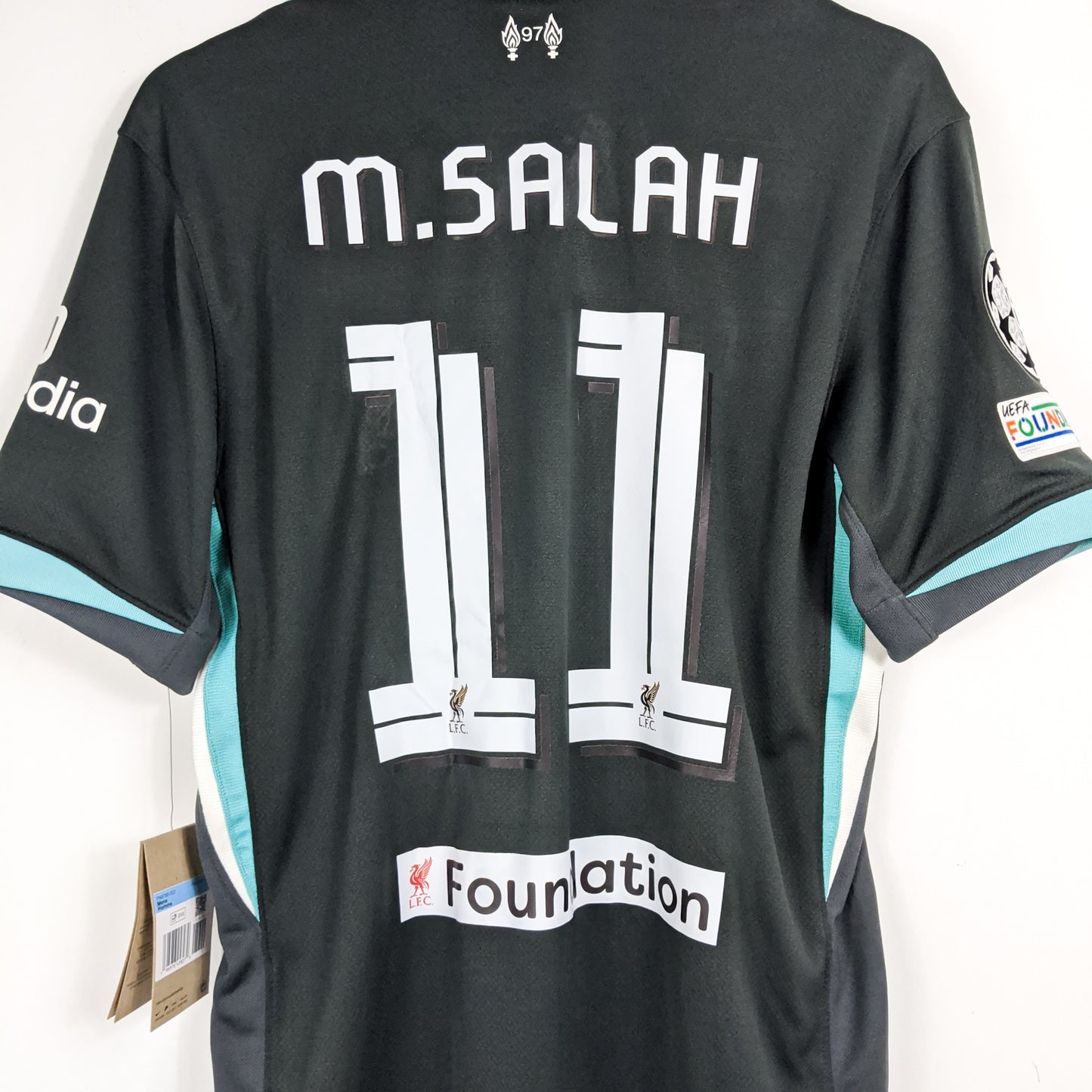 Authentic Liverpool 2024/25 Away - Mo Salah #11 Size M (Bnwt)