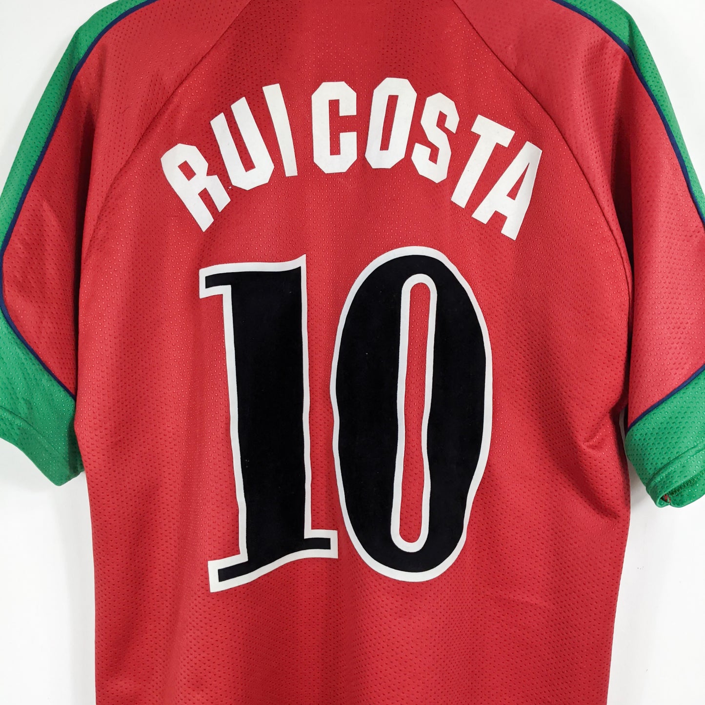 Authentic Portugal 1996 Home - Rui Costa #10 Size XL