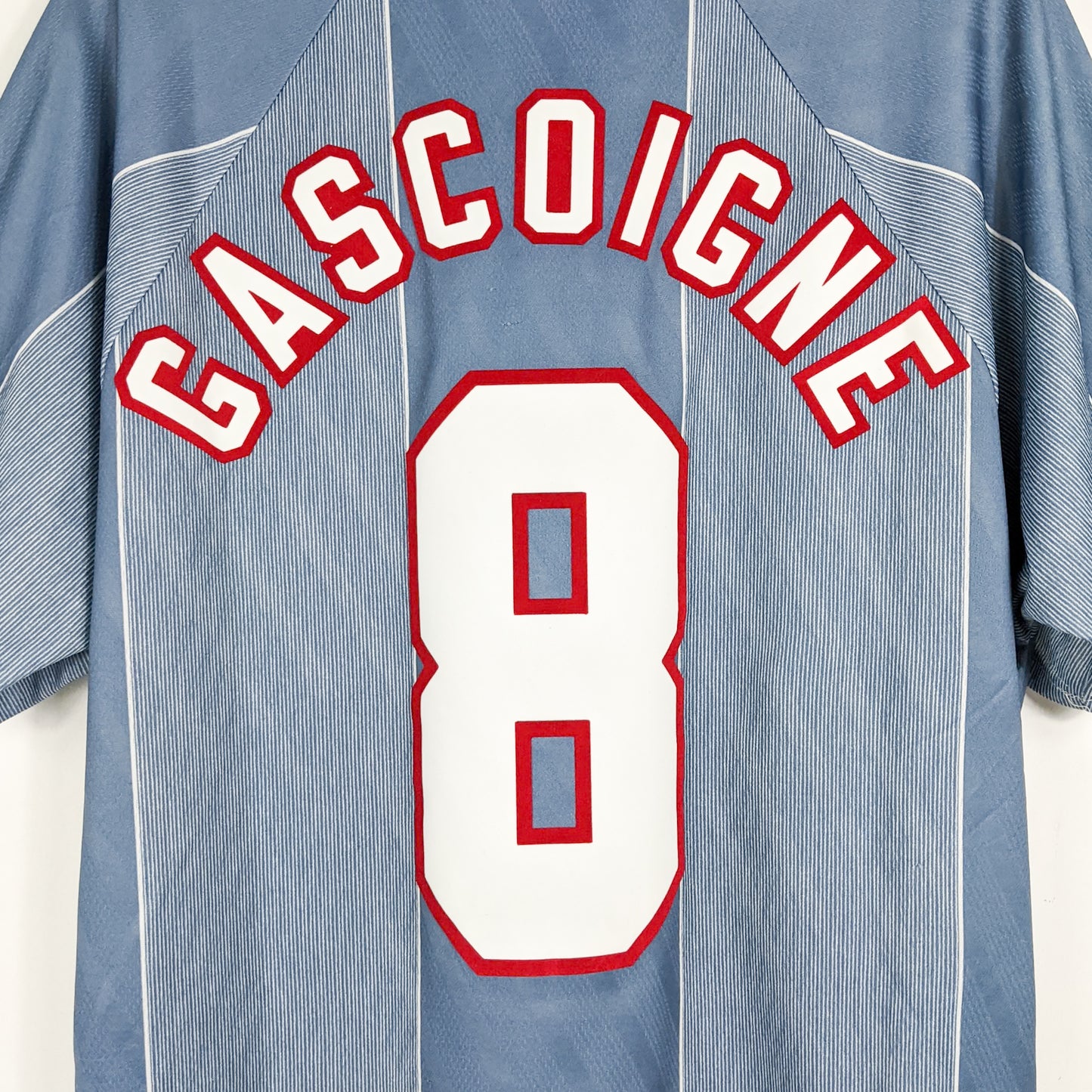 Authentic England 1996 Away - Paul Gascoigne #8 Size XL