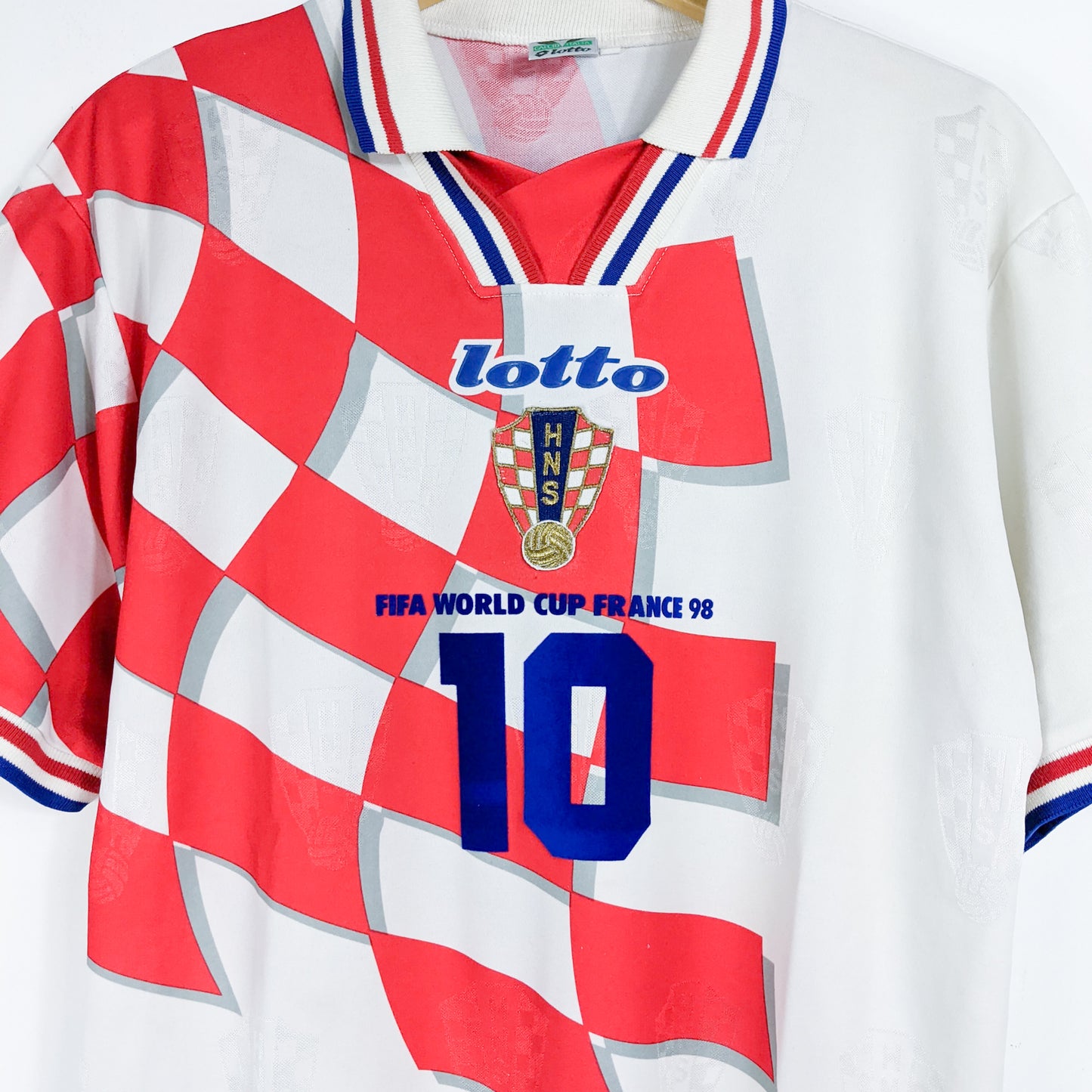 Authentic Croatia 1998 Home - Zvonimir Boban #10 Size M