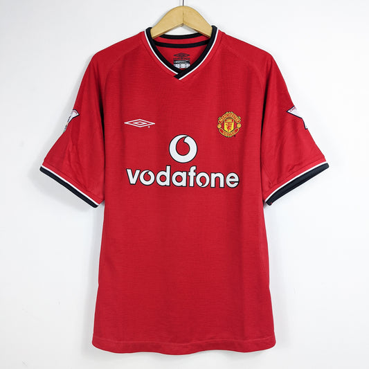 Authentic Manchester United 2000/02 Home - David Beckham #7 Size M