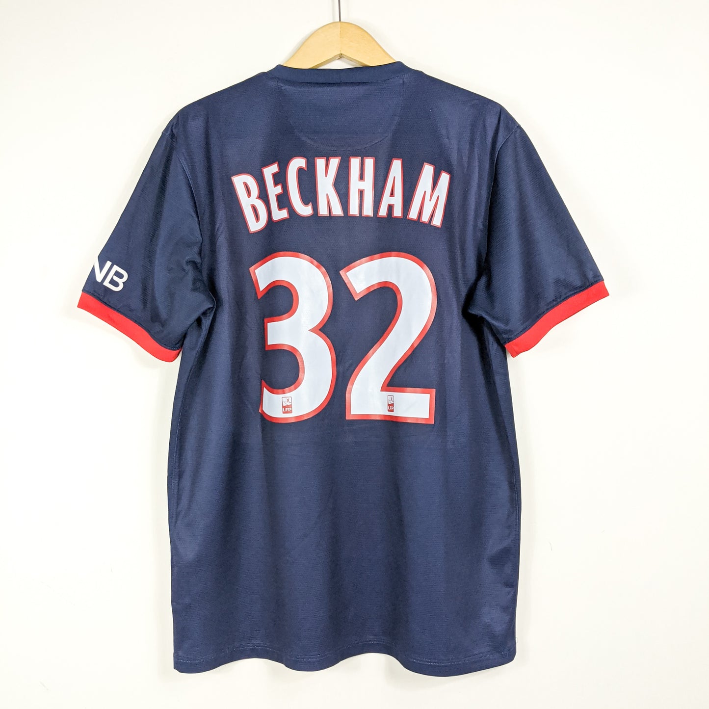 Authentic Paris Saint-Germain 2013/14 Home - David Beckham #32 Size L