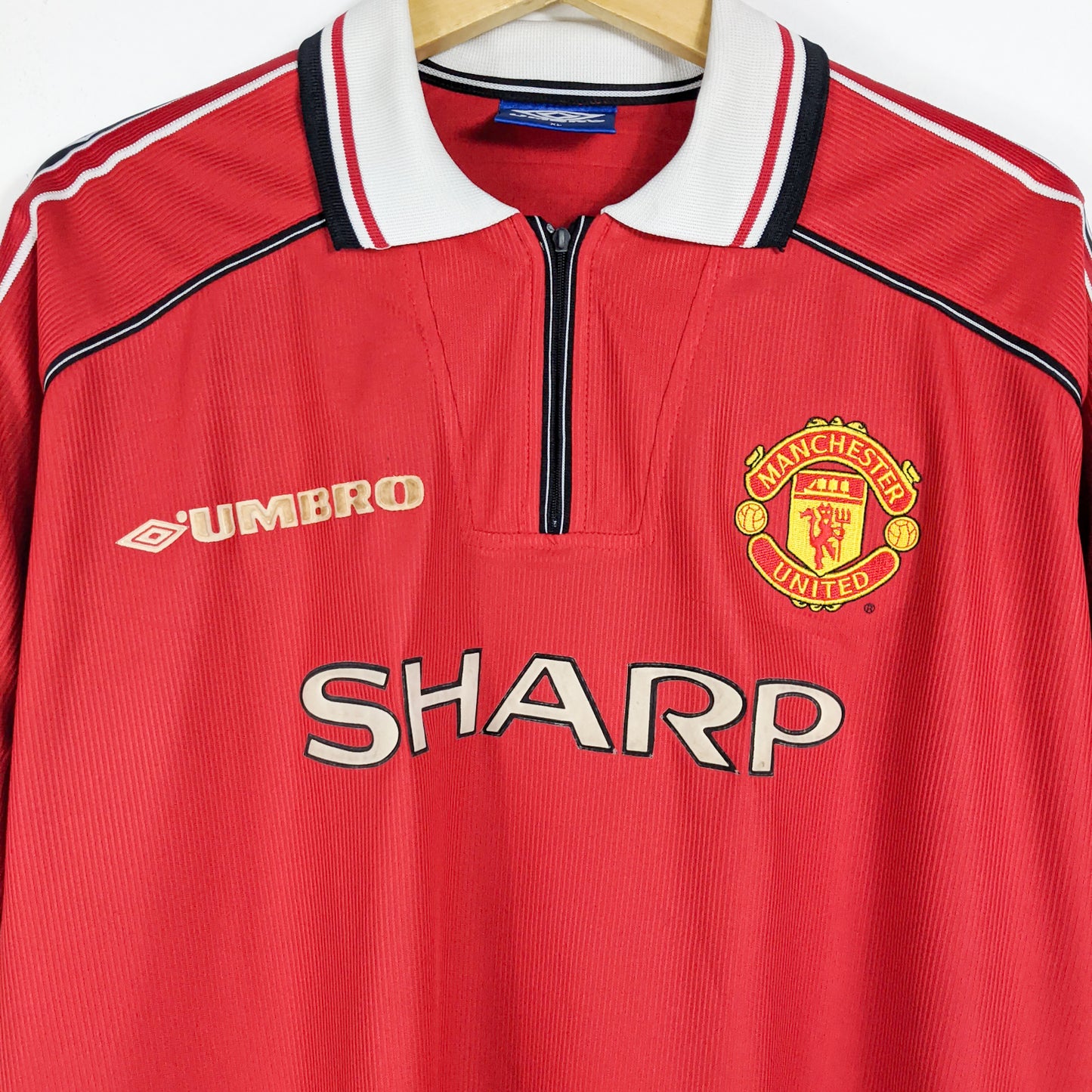 Authentic Manchester United 1999/00 Home - Jaap Stam #6 Size XL