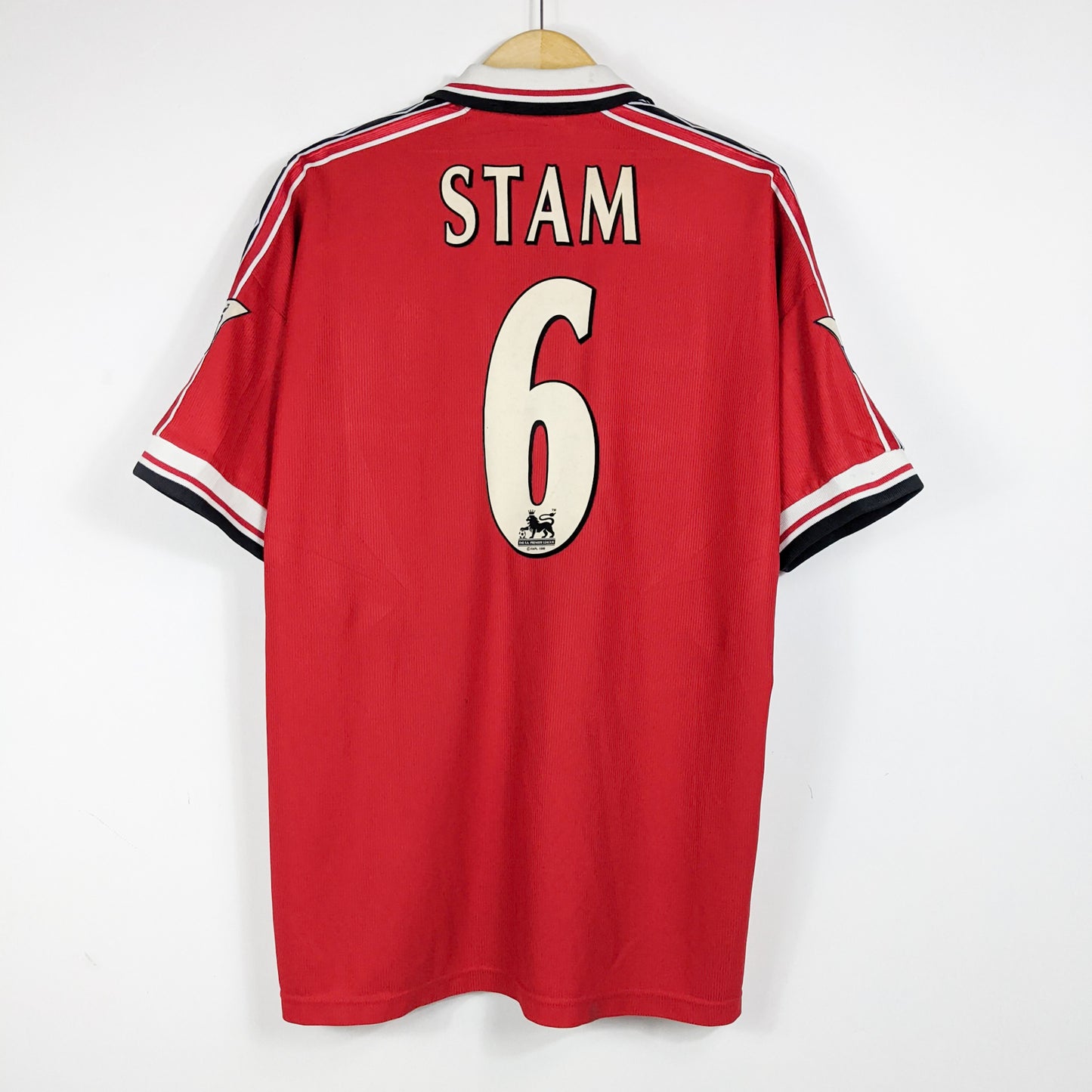 Authentic Manchester United 1999/00 Home - Jaap Stam #6 Size XL