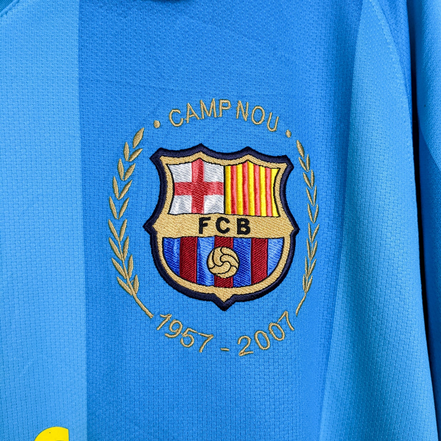 Authentic Barcelona  2007/08 Away - Ronaldinho #10 Size XL