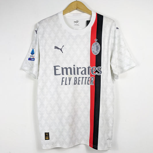 Authentic AC Milan 2023/24 Away - Rafa Leao #10 Size L