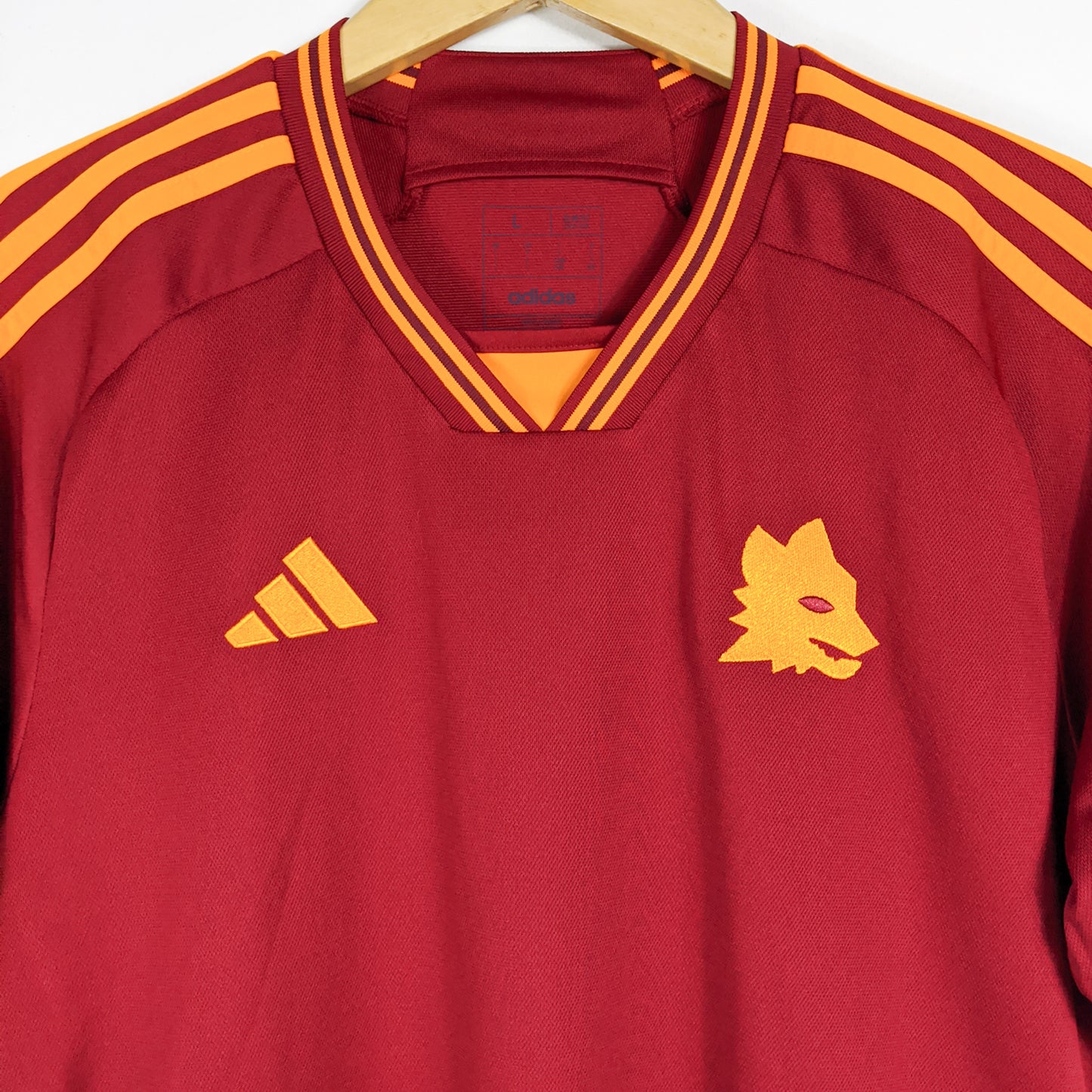 Authentic AS Roma 2023/24 Home - Dybala #21 Size L