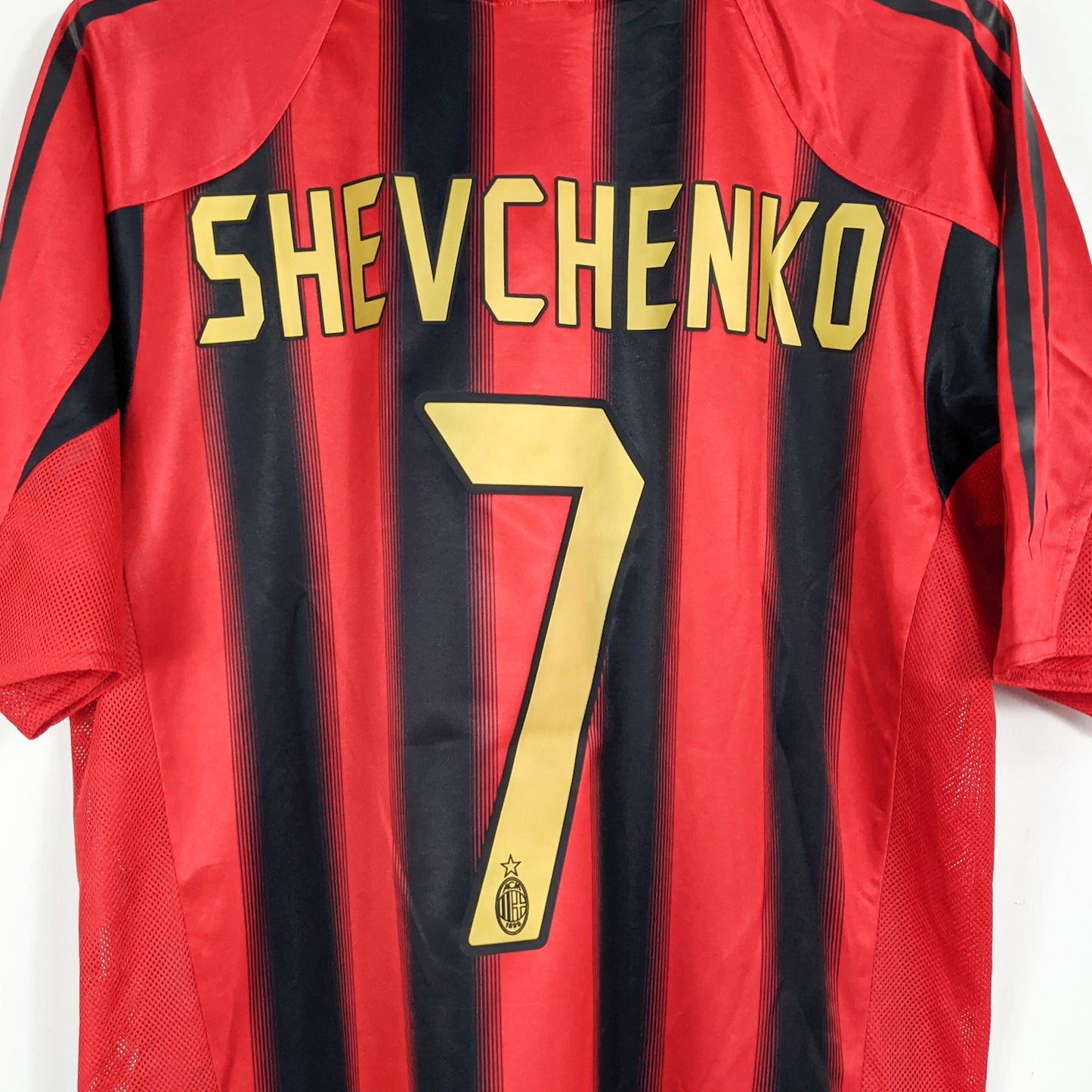 Authentic AC Milan 2004/05 Home - Shevchenko #7 Size L