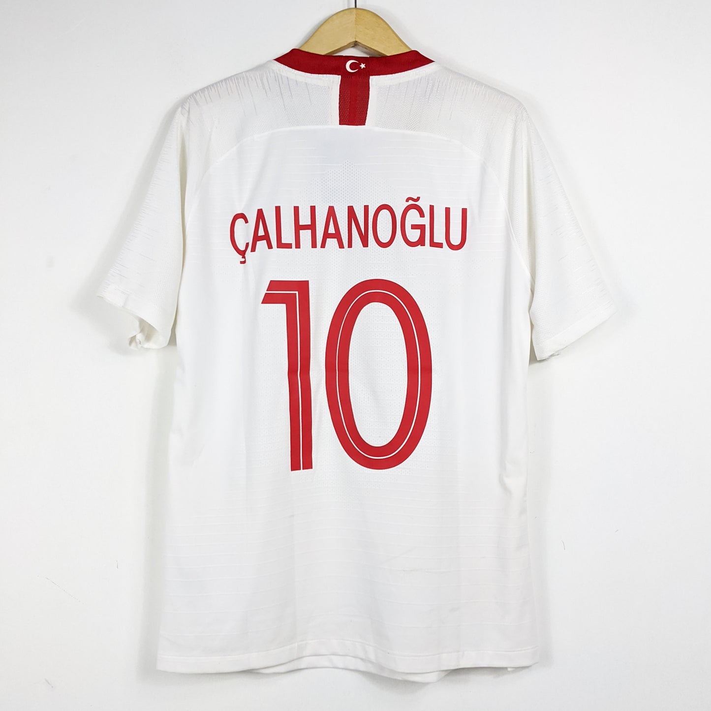 Authentic Turkey 2018 Away - Calhanoglu #10 Size XL (Player Issue)