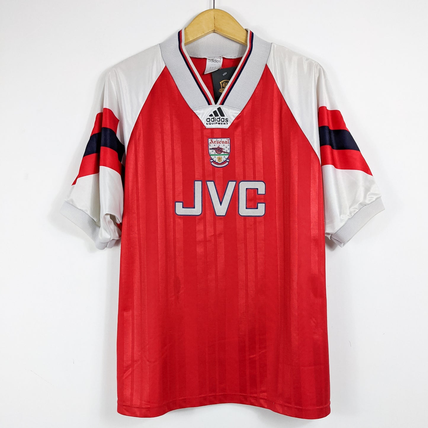 Authentic Arsenal 1992/94 Home - Ian Wright #8 Size L