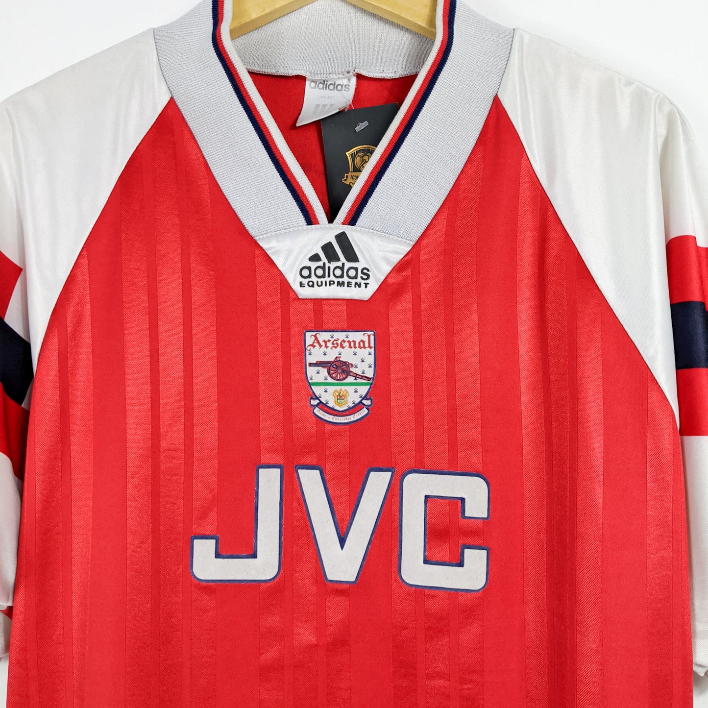 Authentic Arsenal 1992/94 Home - Ian Wright #8 Size L