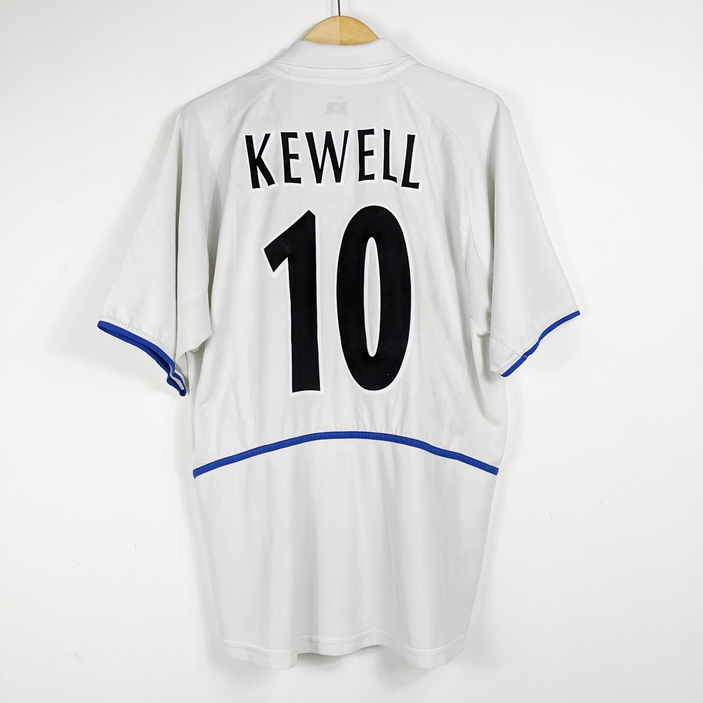 Authentic Leeds United 2002/03 Home - Kewell #10 Size L