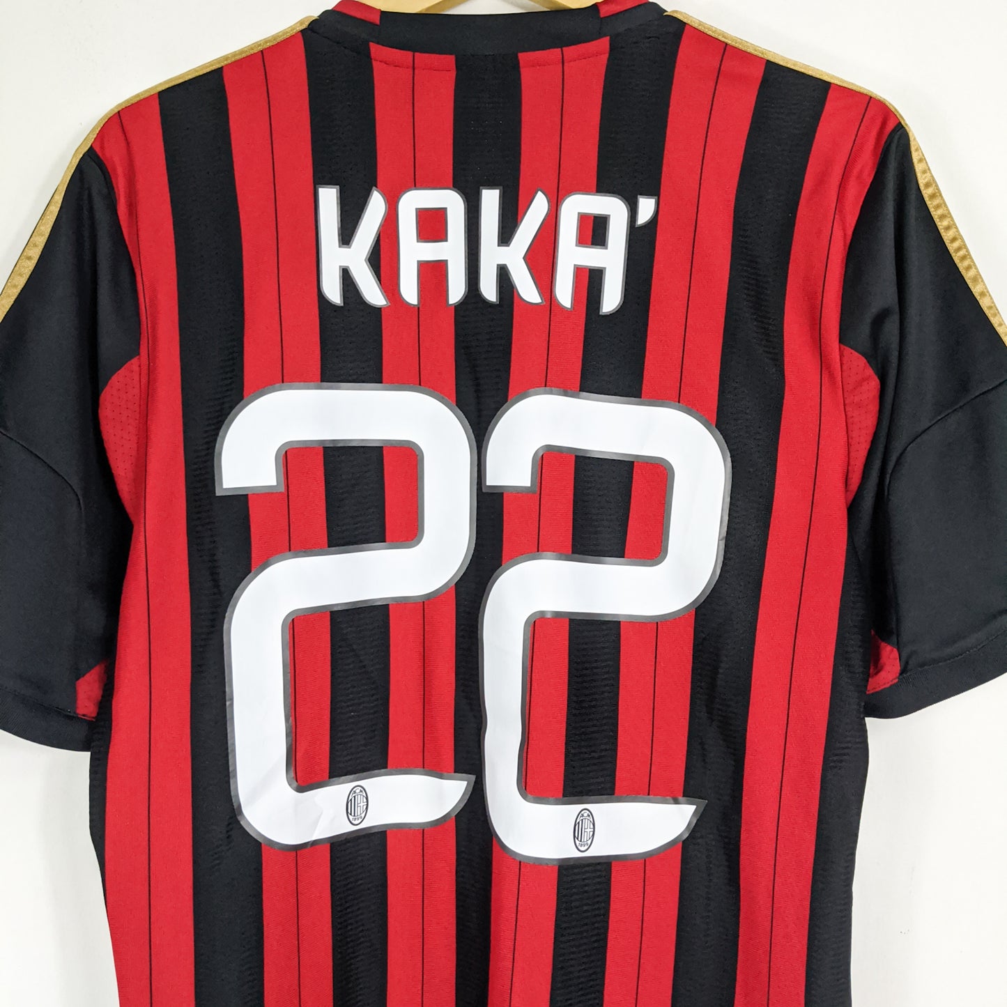 Authentic AC Milan 2013/14 Home - Kaka #22 Size L