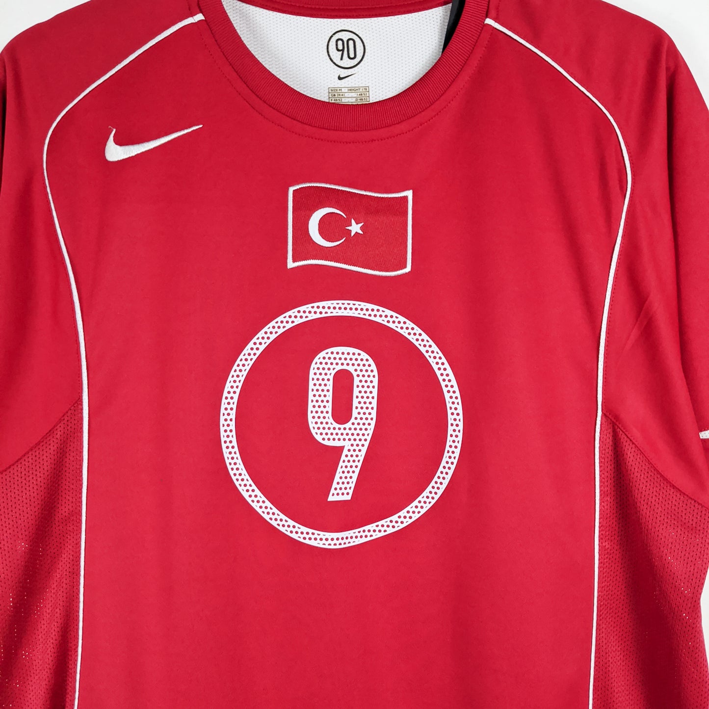 Authentic Turkey 2004 Home - Hakan Sukur #9 Size M