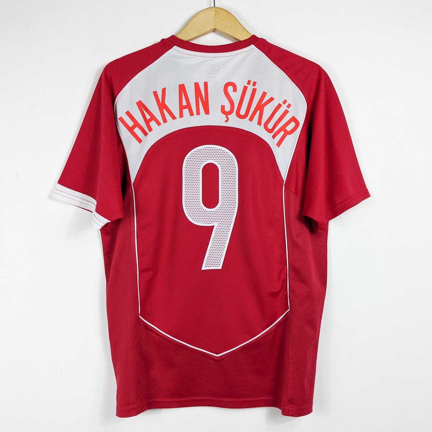 Authentic Turkey 2004 Home - Hakan Sukur #9 Size M