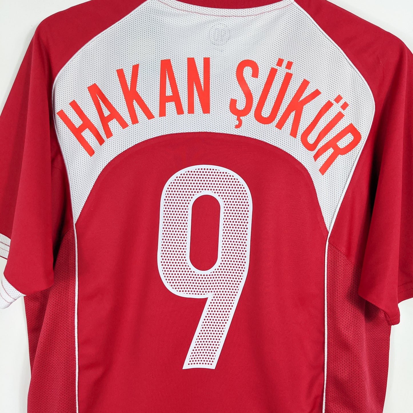 Authentic Turkey 2004 Home - Hakan Sukur #9 Size M