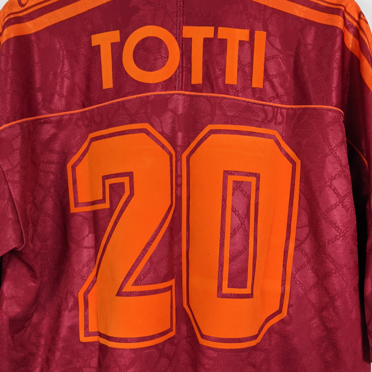 Authentic AS Roma 1995/96 Home - Totti #20 Size XL