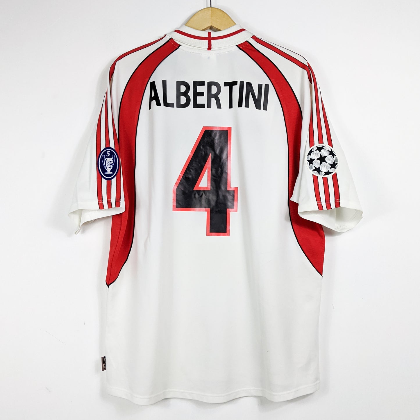 Authentic AC Milan 2001 Away - Albertini #4 Size XL