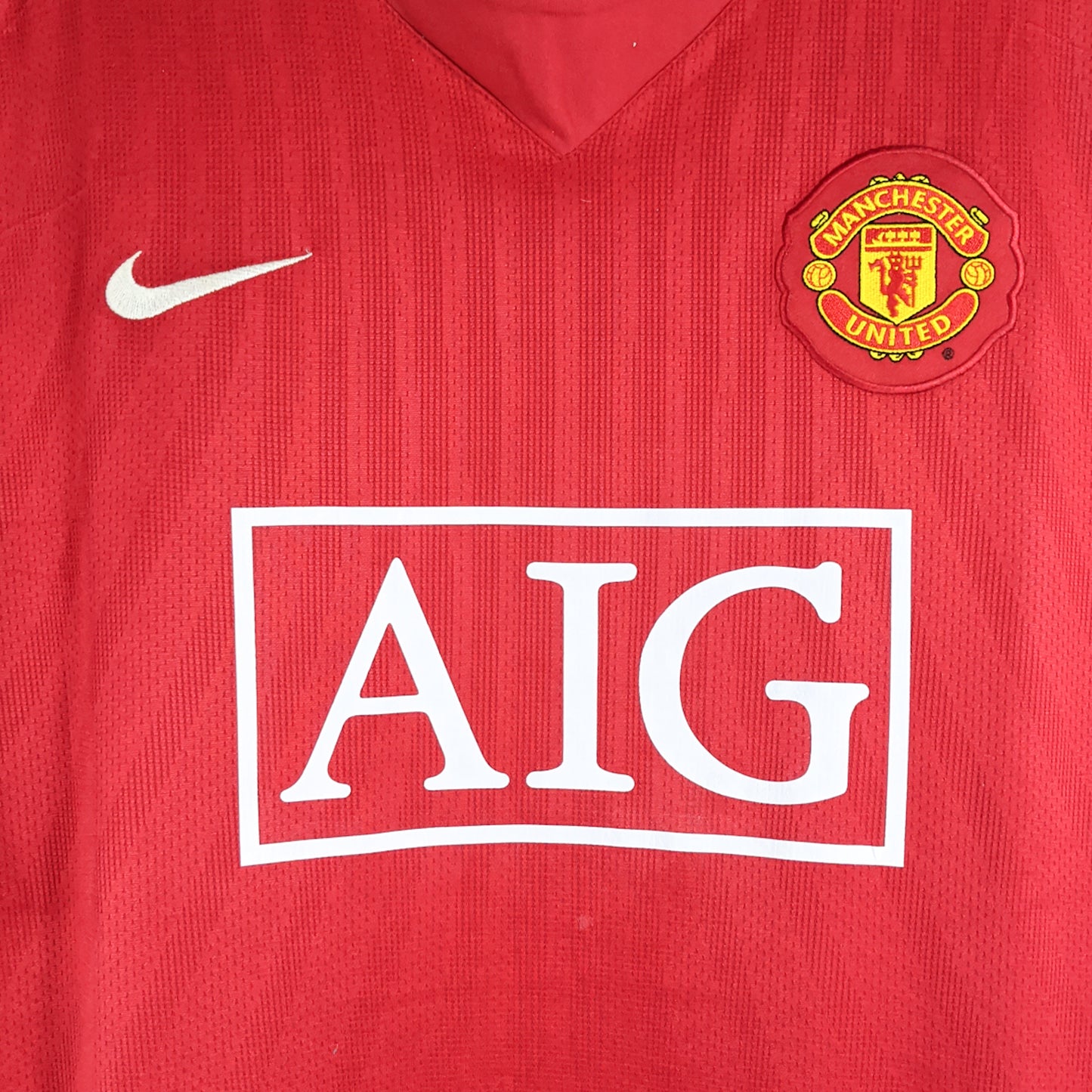 Authentic Manchester United 2008/09 Home - Ji Sung Park #13 Size XXL