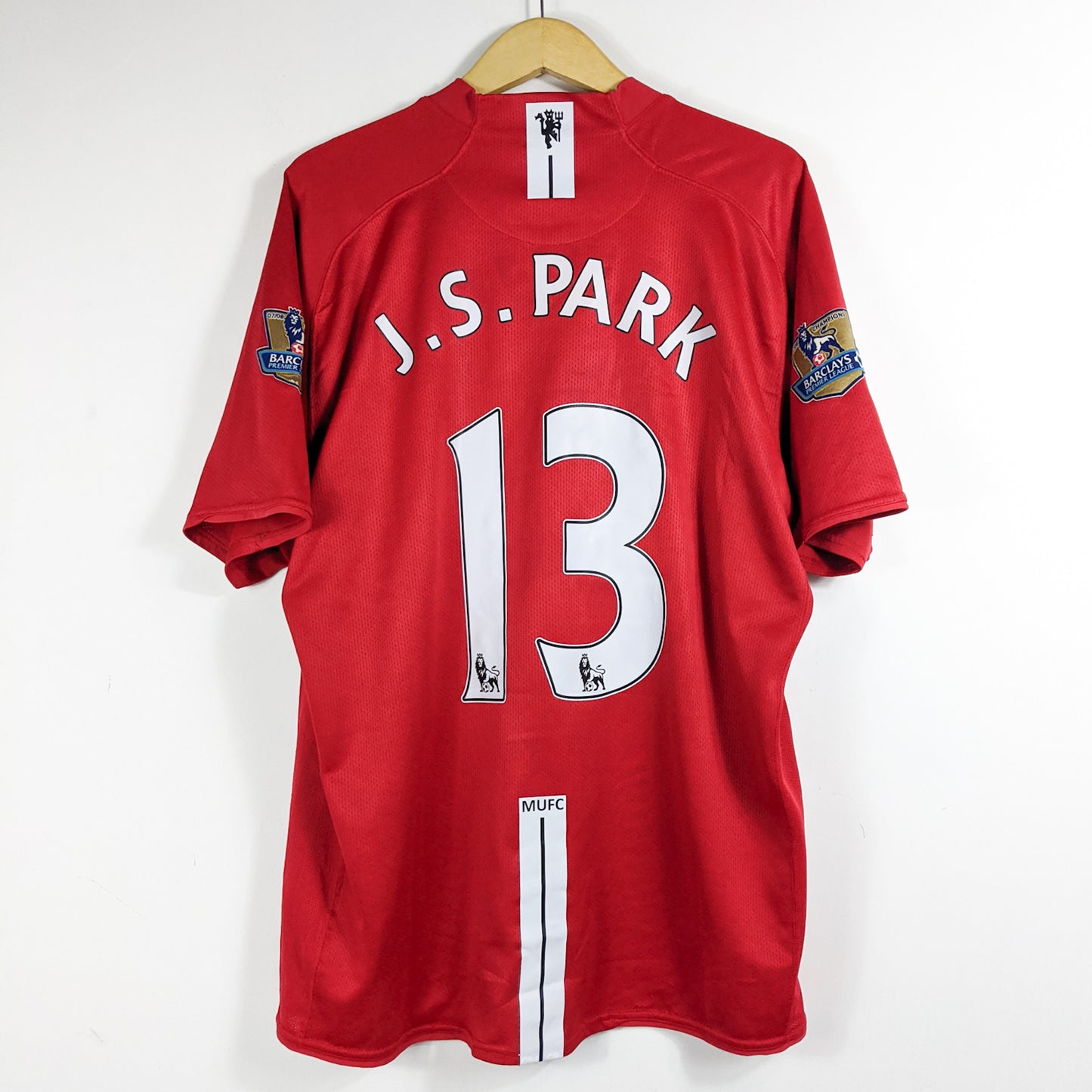 Authentic Manchester United 2008/09 Home - Ji Sung Park #13 Size XXL