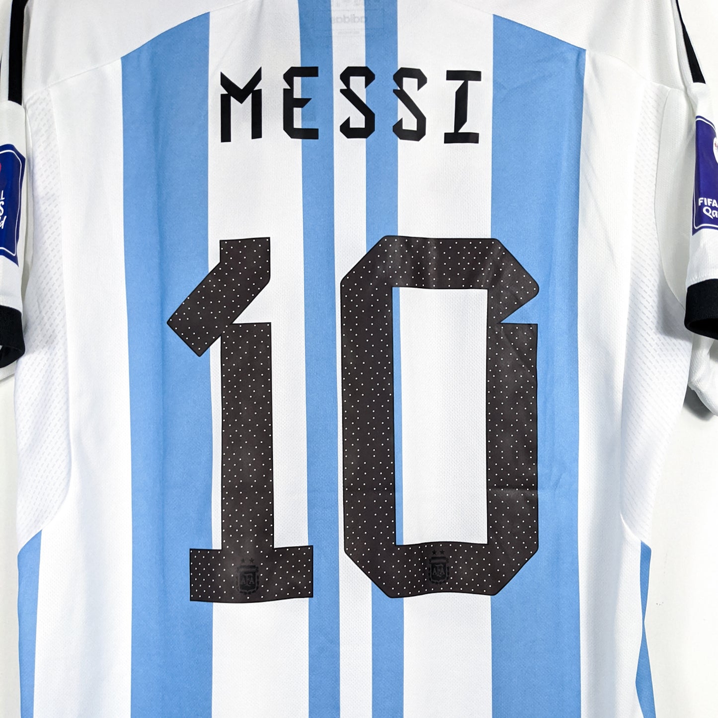 Authentic Argentina 2022 Home - Messi #10 Size L