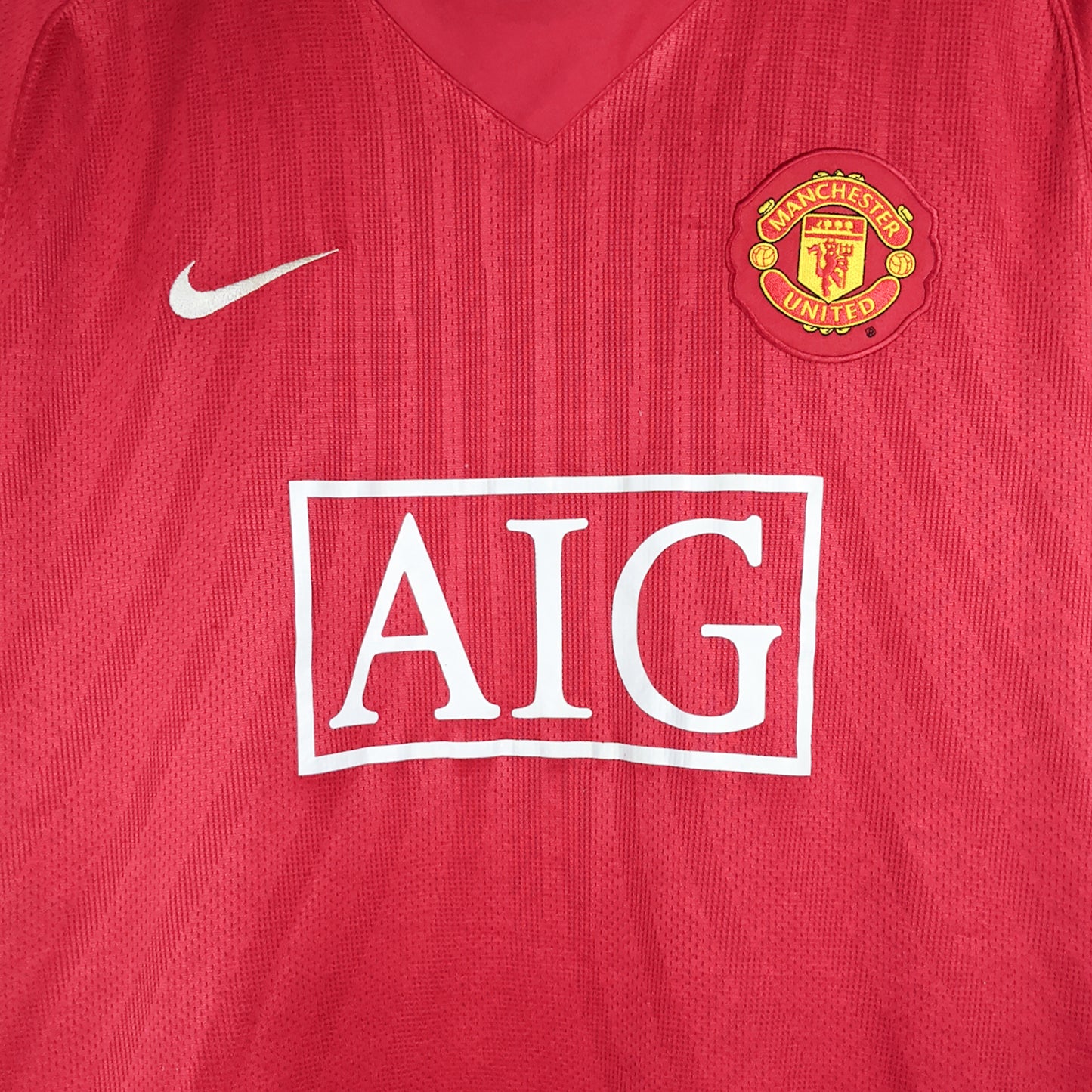 Authentic Manchester United 2007/08 Home - Rooney #10 Size XL