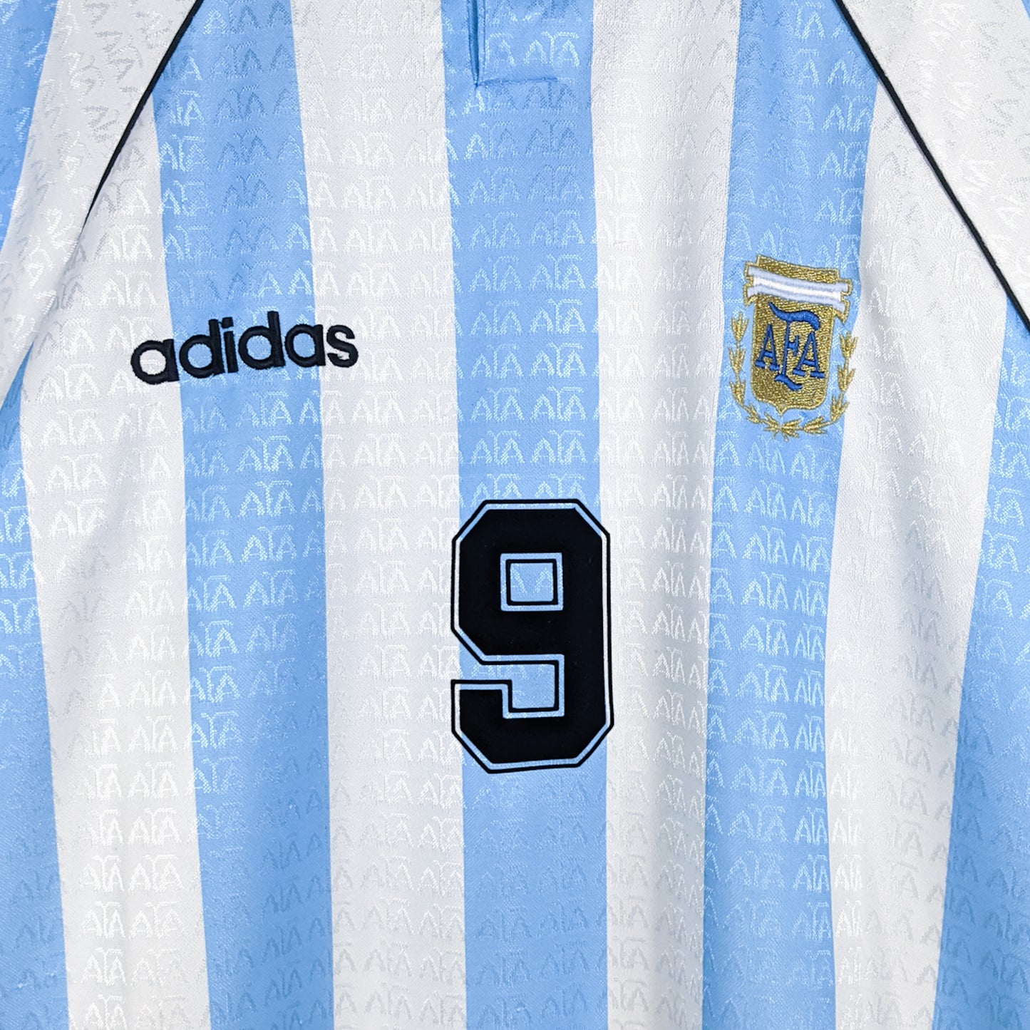 Authentic Argentina 1996 Home - Batistuta #9 Size L