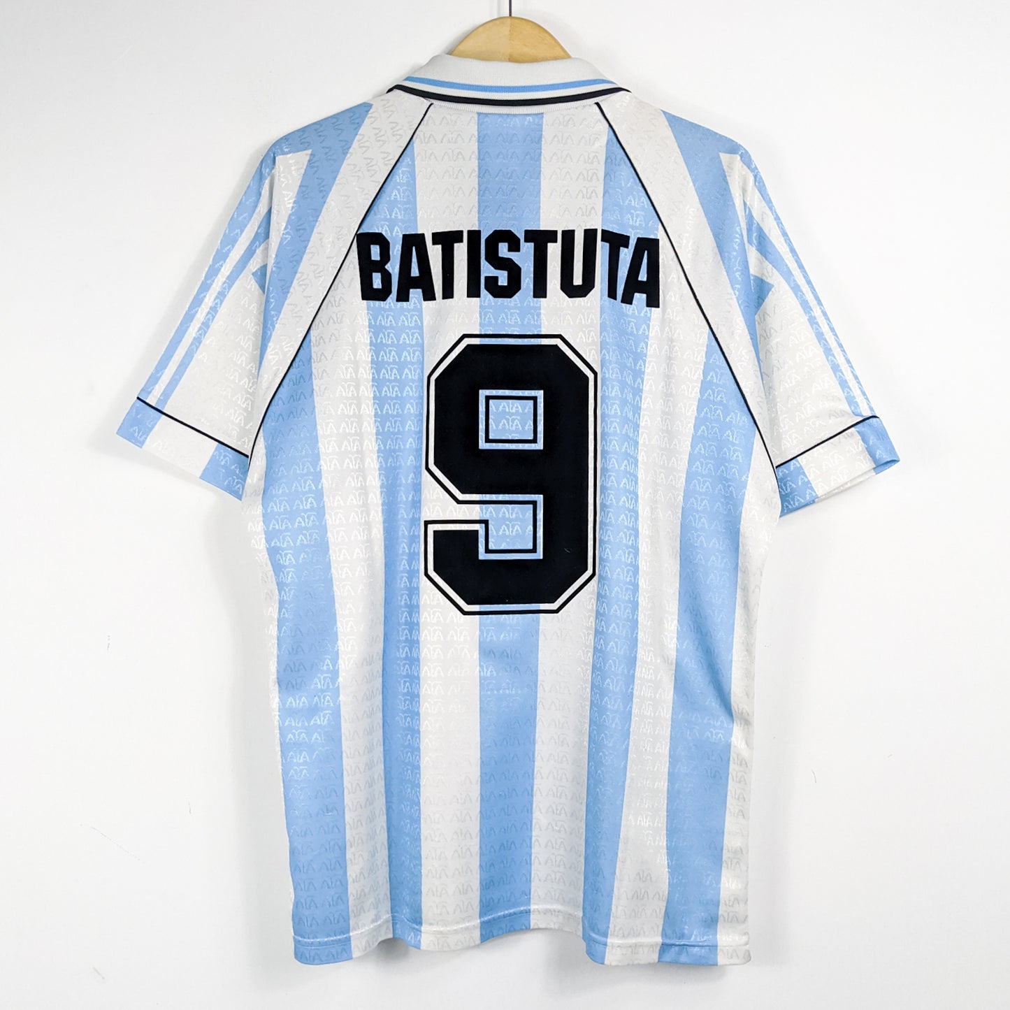 Authentic Argentina 1996 Home - Batistuta #9 Size L