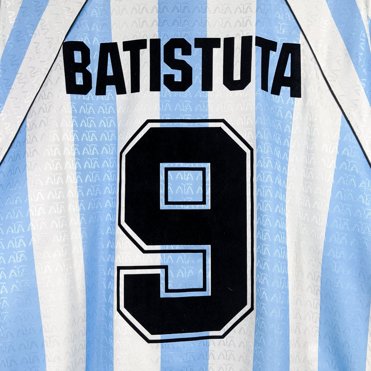 Authentic Argentina 1996 Home - Batistuta #9 Size L