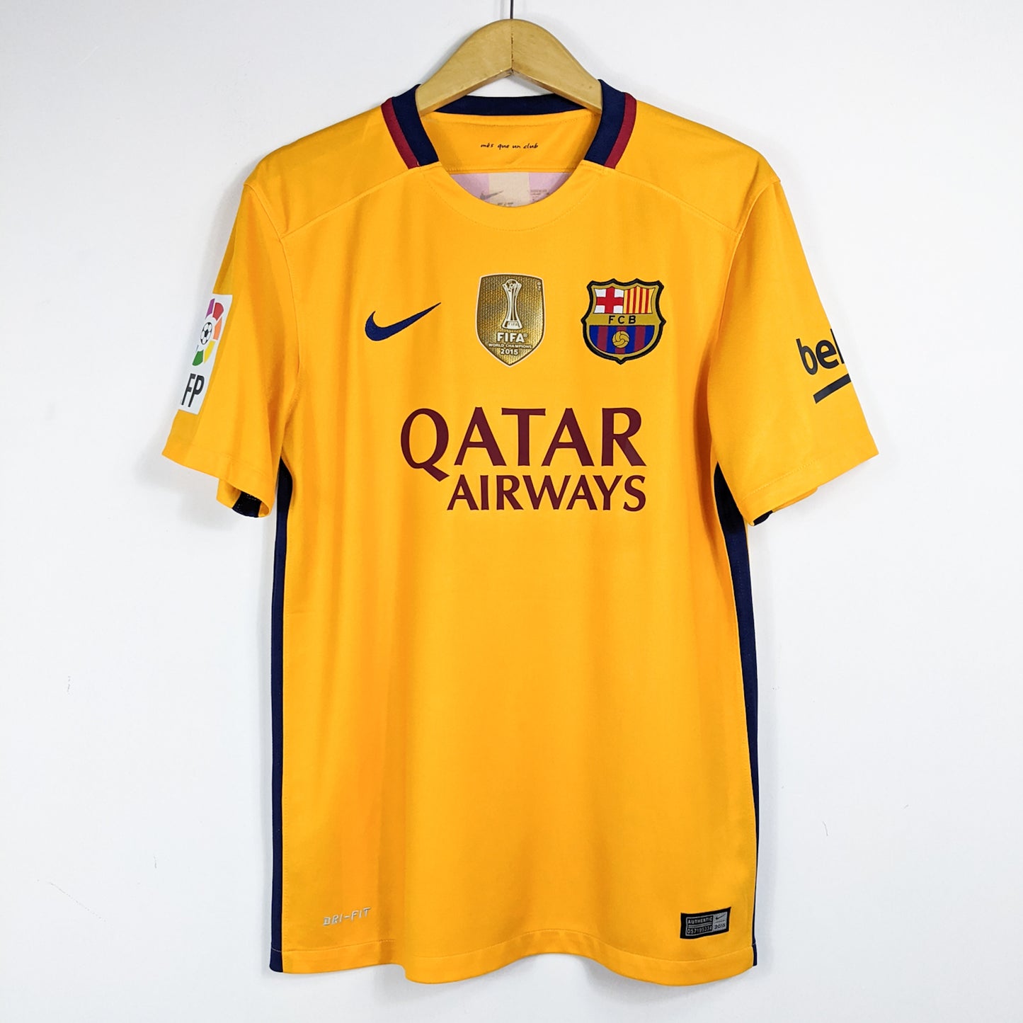 Authentic Barcelona 2015/16 Away - Messi #10 Size M