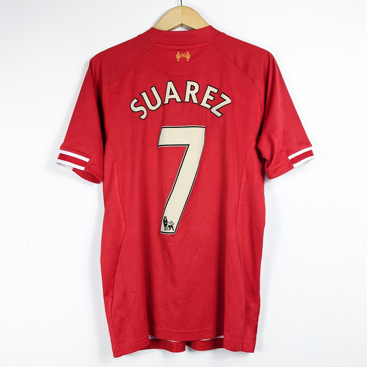 Authentic Liverpool 2013/14 Home - Suarez #7 Size M