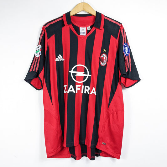 Authentic AC Milan 2005/06 Home - Gattuso #8 Size L (Bnwt)