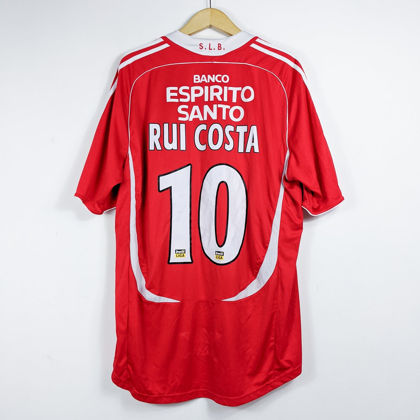 Authentic Benfica 2006/07 Home - Rui Costa #10 XXL