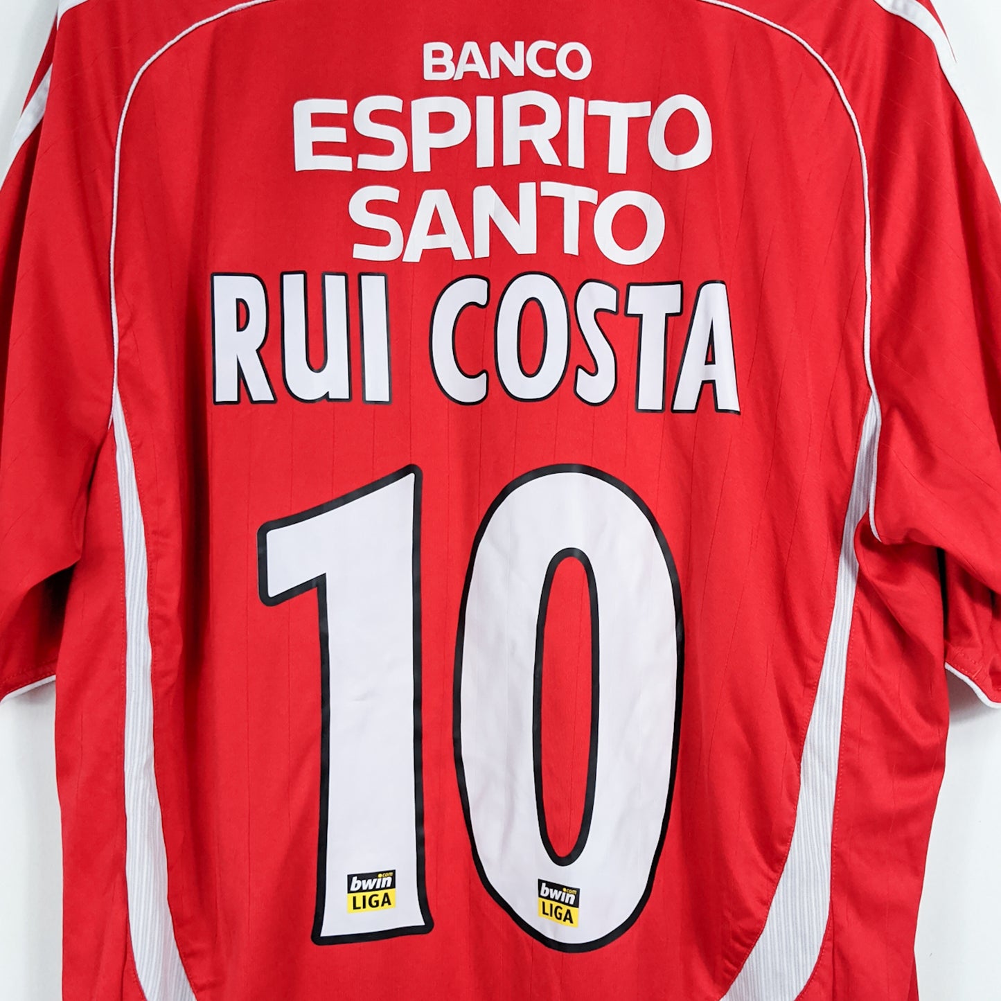 Authentic Benfica 2006/07 Home - Rui Costa #10 XXL