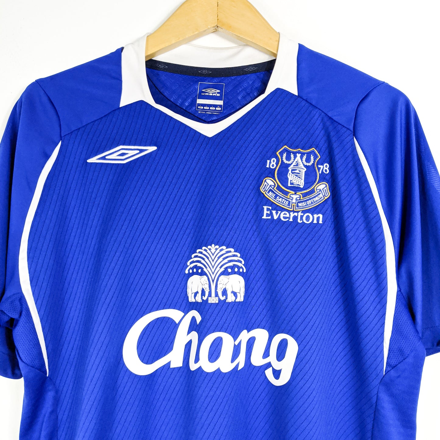 Authentic Everton 2008/09 Home - Cahill #17 Size L