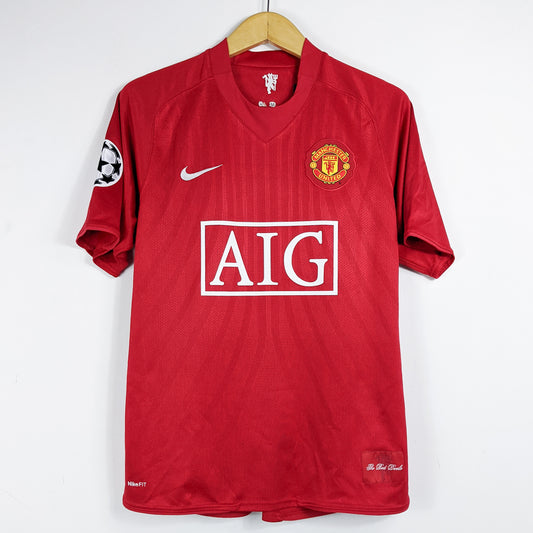 Authentic Manchester United 2007/08 Home - Ronaldo #7 Size M