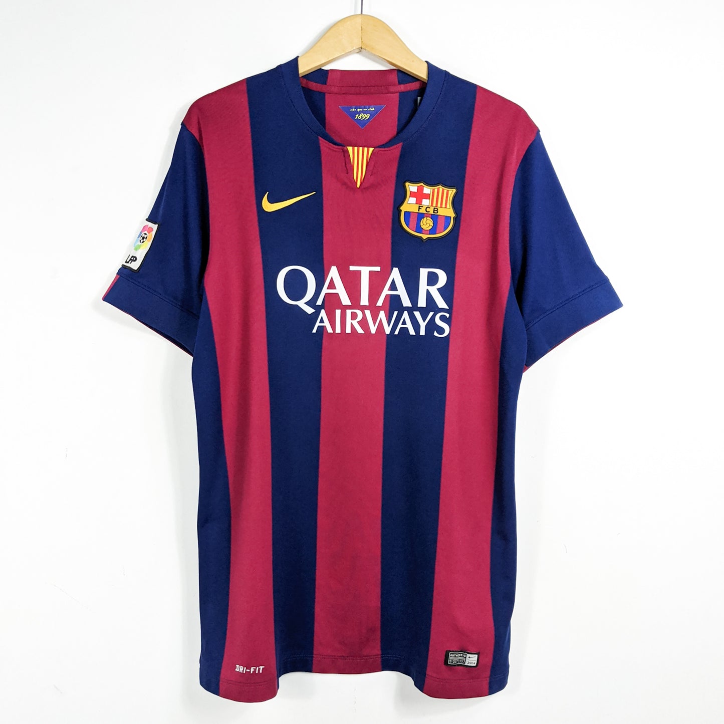 Authentic Barcelona 2014/15 Home - Messi #10 Size M