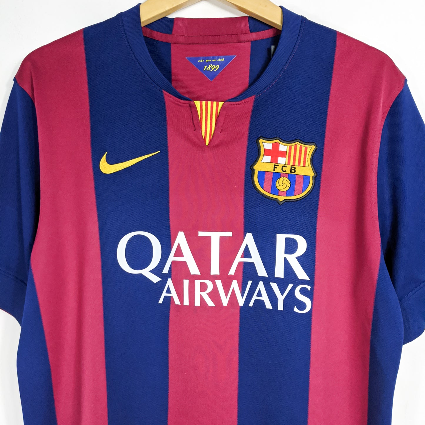 Authentic Barcelona 2014/15 Home - Messi #10 Size M