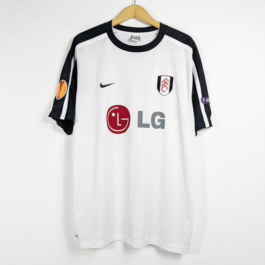 Authentic Fulham 2009/10 Home - Dempsey #23 Size XL