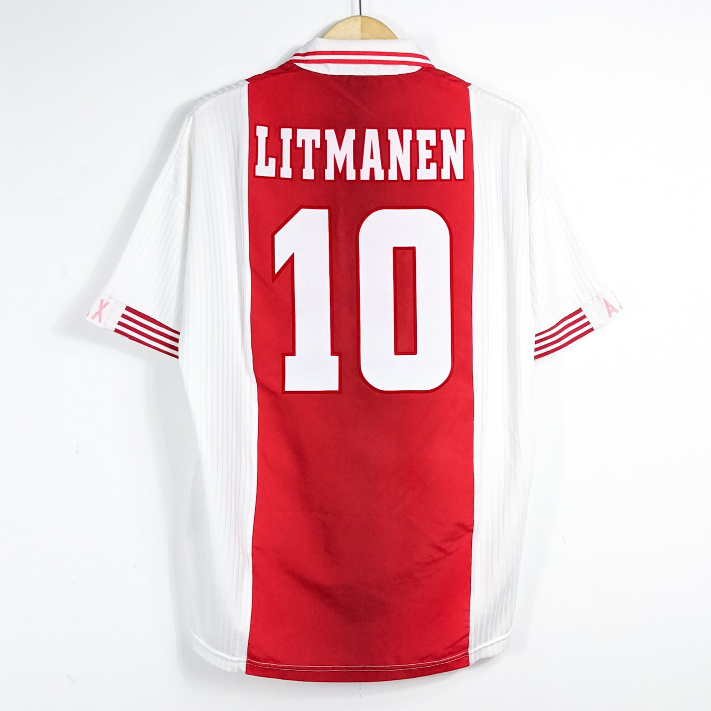 Authentic Ajax 1997/98 Home - Litmanen #10 Size L