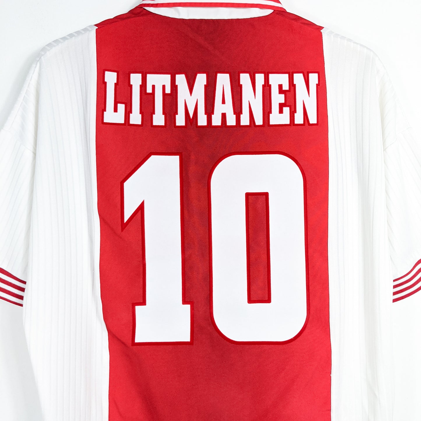 Authentic Ajax 1997/98 Home - Litmanen #10 Size L