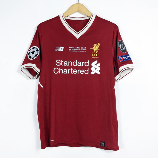 Authentic Liverpool 2017/18 Home - Firmino #9 Size M (Mdt)