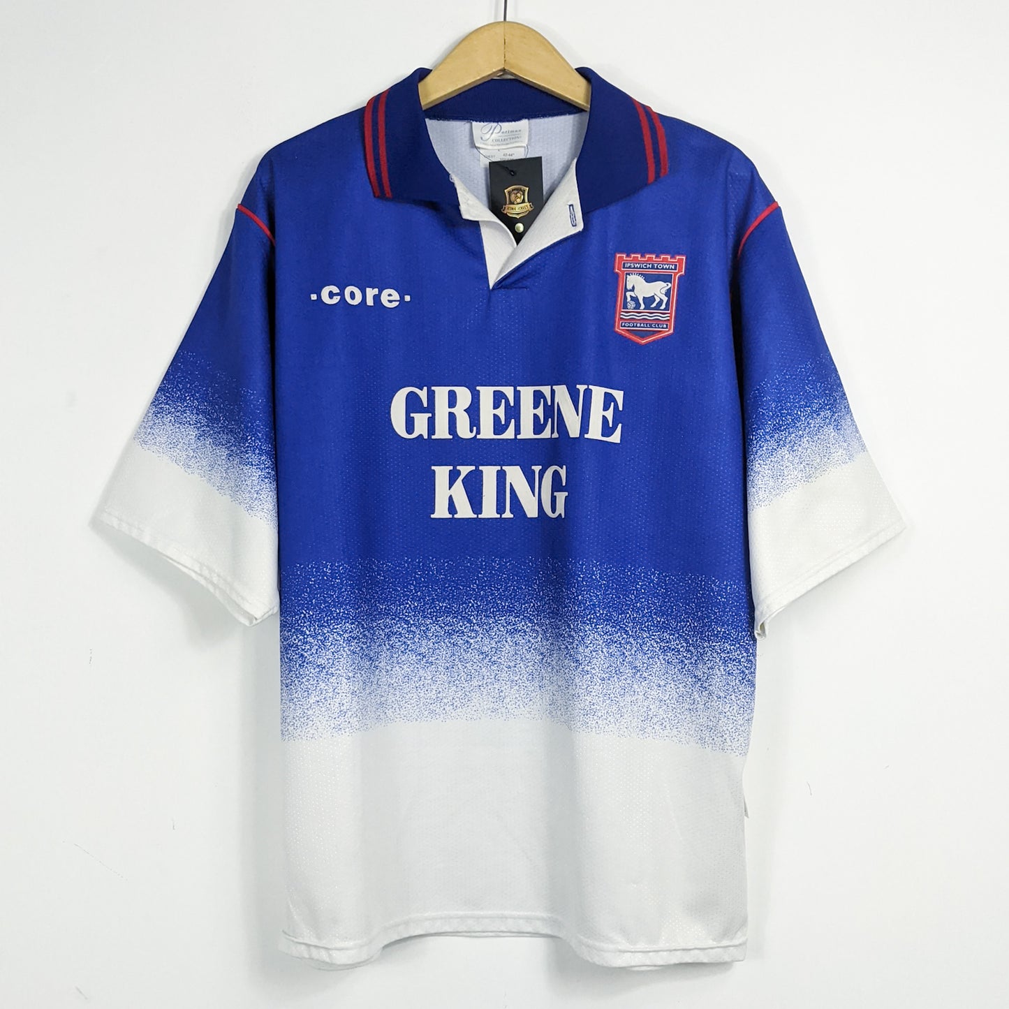 Authentic Ipswich Town 1995/96 Home - Size L