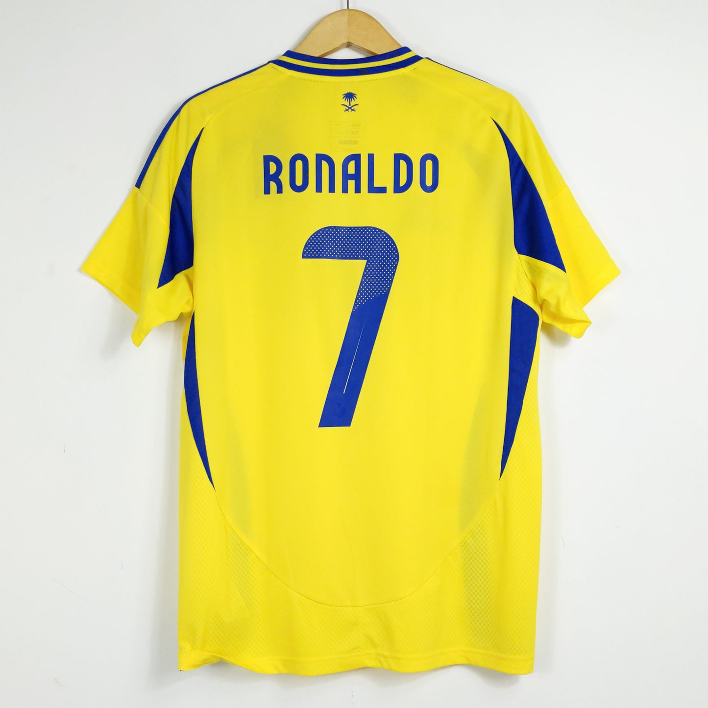 Authentic Al Nassr 2024 Home - Ronaldo #7 Size L (Bnwt)