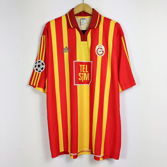 Authentic Galatasaray 2000/01 Home - Hagi #10 Size XL